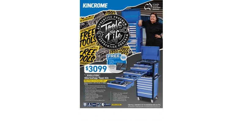 Kincrome - Tools For Life 2025