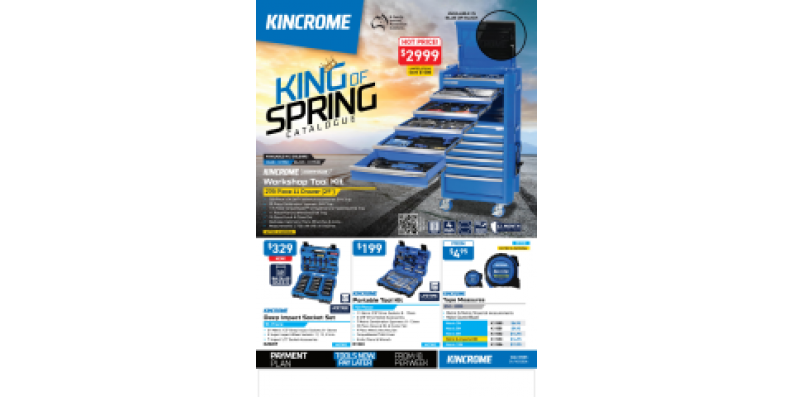 Kincrome King of Spring Catalogue Sep - Oct 2024