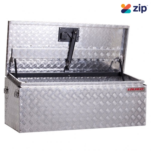 LOKAWAY LOKFT1300A - 1300MM Wide Low Profile Aluminium Safety Box Workshop Tool Boxes & Trolleys
