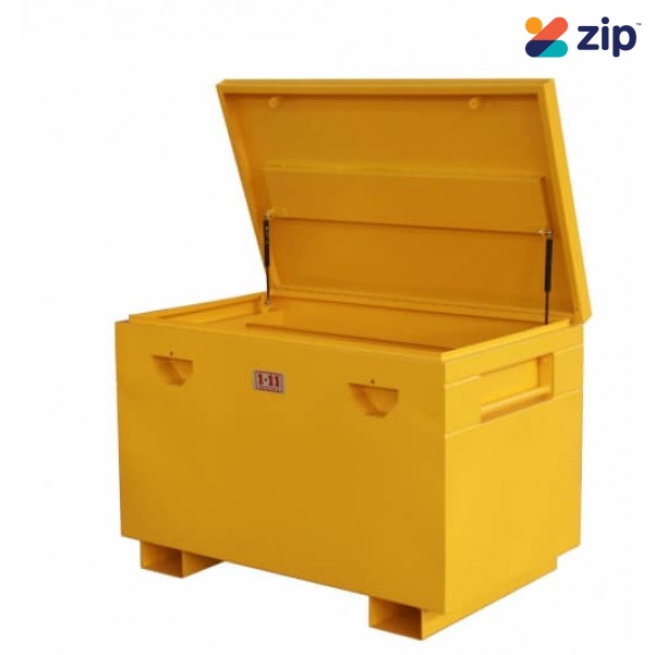 1-11 SITE2BG - Heavy Duty Lockable Yellow Site Box 1220Wx760Dx850Hmm