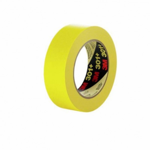 3M 70006745627 - 48mm x 55m 301+ Yellow Performance Masking Tape Paint Tools and Accessories