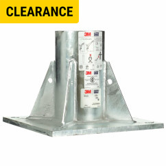 3M 70804498783 (8000095) -  DBI-SALA Confined Space Floor Mount Base Galvanized High Capacity
