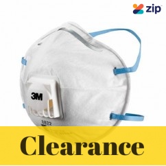 3M 8822 - 10PK P2 Cupped Particulate Respirator