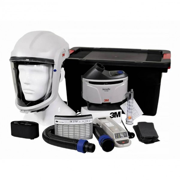 3M AT010590522 (TRM-207C) - M-SERIES Face shield Kit with charger Head, Eye & Ear protection
