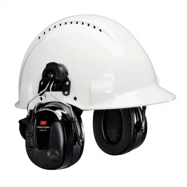 3M UU004690663 (HRXS221P3E) - PELTOR WorkTunes Pro AM/FM Radio Headset Helmet Attached Head, Eye & Ear protection