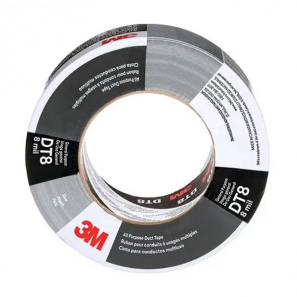 3M UU009301688 - 48mm x 22.9m DT8 Silver Performance Duct Tape Paint Tools and Accessories