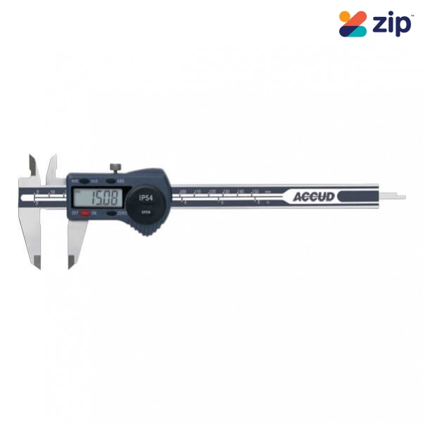 ACCUD AC-111-008-11 - Coolant Proof IP54 Dual Scale Digital Caliper