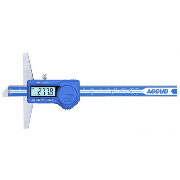 Accud  AC-171-008-11 - 200mm Digital Depth Caliper Measuring Tools
