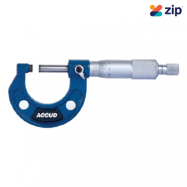 Accud AC-321-002-01 – 25-50mm Metric Outside Micrometer Measuring Caliper