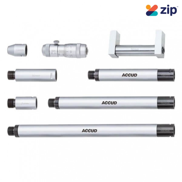 Accud AC-352-024-01 - 50-600 Mm Metric Tubular Inside Micrometer Hand Tools