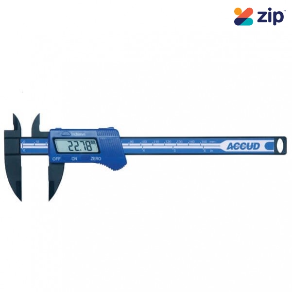 ACCUD AC-117-006-11 - 150mm Plastic Dial Caliper