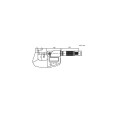 ACCUD AC-313-001-01 - 0-25mm Ip65 Digital Outside Micrometer