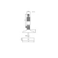 Accud AC-391-006-01 - 150 Mm Metric Depth Micrometer