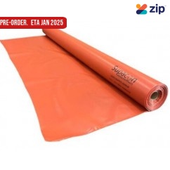 C & L QBFOH420050 - 4m x 50m x 200um High Impact Orange Polythene Builders Film