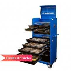 GearWrench 33333 - 234 Piece 26" Blue Tool Chest & Trolley