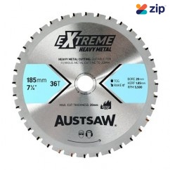 AUSTSAW MBR1852036H - 185mm x 20 x 36T Extreme Heavy Metal Blade 