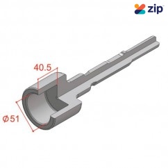 Action 22614200 - 50 x 200mm Star Picket Driver Bit For 30mm HEX Chucks