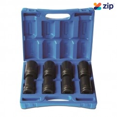 Action 605520801 - 8 Piece 1 Drive 6-Point Metric Deep Impact Socket Set