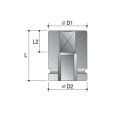 Action 63045021 - 21mm Metric 3/4" Drive Square Impact Socket