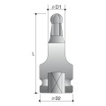 Action 6482N010 - 1/2" Drive 10mm Impact Ball In-Hex Driver