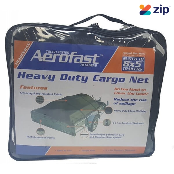 Aerofast HDCN-8X5 -  2.6m x 1.8m (8" x 5") Premium Cargo Net
