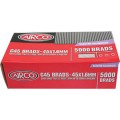 Airco C45 - 45mm x 1.60mm Electro Galvanised Brads BC16450 Nail Gun Nails Consumables