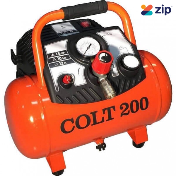 Airco Colt 200 - 240V 1.5HP 12L Tank Single Phase Air Compressor