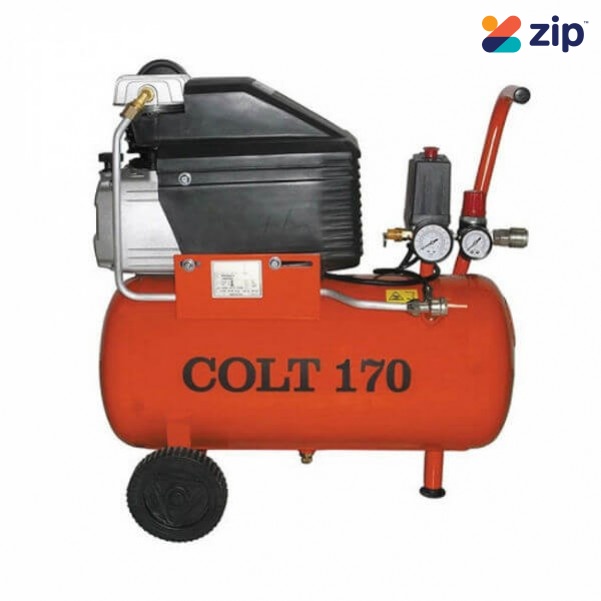 Airco Colt 170 - 240V 2HP 24L Tank Single Phase Air Compressor Single Phase