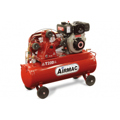 Glenco Airmac T20D - 17.3cfm 70L 3 Cyl Diesel Compressor