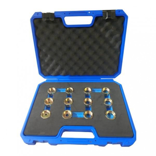 Alco ALCK6-DIEKIT - 12 Piece 6 Ton Copper Die Kit For Hexagonal Crimping Press Tools