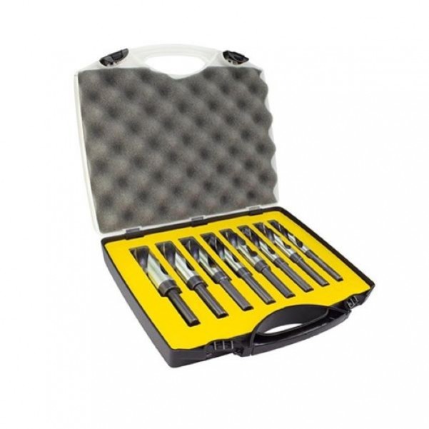 Alpha RSM8 - 8 Piece Reduced Shank Metric Drill Set Step Drills