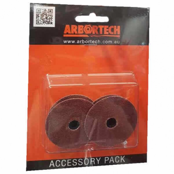 Arbortech MIN.FG.010 - 4 X 80 Grit Mini-Grinder Sanding Pads Arbortech Accessories