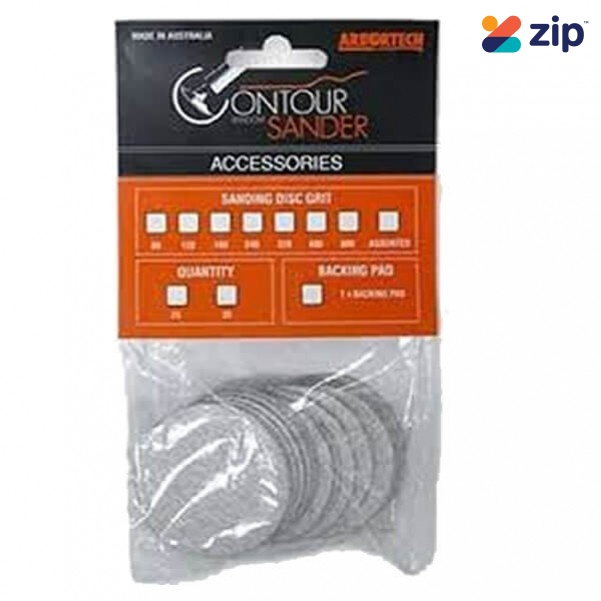 Arbortech SAN.FG.20005 - 50mm Contour Random Sander Discs Arbortech Accessories
