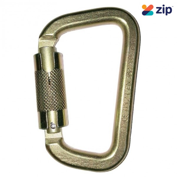 B-Safe BSK0002TC-16 - Karabiner Steel D Triple Lock Other Safety Apparel