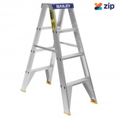 Bailey FS13386 - 1.2m 150kg Professional Punchlock Double Sided Aluminium Step Ladder