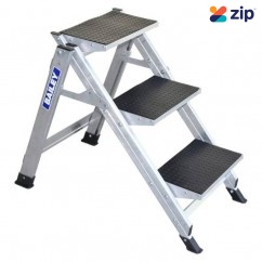 Bailey FS13747 - 67cm 3 Step Aluminium Stairwell Ladder