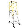 Bailey FS13876 - 3.38m 150kg MK3 Aluminum 5 Step Order Picking Platform