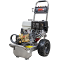 BAR 4013C-HES - 4000PSI 13hp Honda Petrol Electric Start Pressure Cleaner - Stainless Steel Trolley