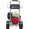 BAR 4013C-HES - 4000PSI 13hp Honda Petrol Electric Start Pressure Cleaner - Stainless Steel Trolley
