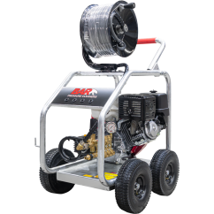 BAR 4013C-HJ-HR30 - 4000PSI 13Hp Honda Petrol Pressure Cleaner with Hose Reel