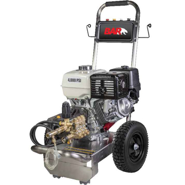 BAR 4013C-HS - 4000PSI 13hp Honda Petrol Pressure Cleaner - Stainless Steel Trolley BAR 4013C-HS - 4000PSI 13hp Honda Petrol Pressure Cleaner - Stainless Steel Trolley