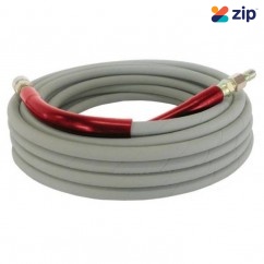 Bar 165 R1J400 15MG QC - 15m High-Pressure Semperit Grey R1 3/8" Hose With QC Ends