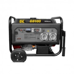 BE G8100-HELT - 8.1kVA 13HP  25L Electric Start Petrol Generator 