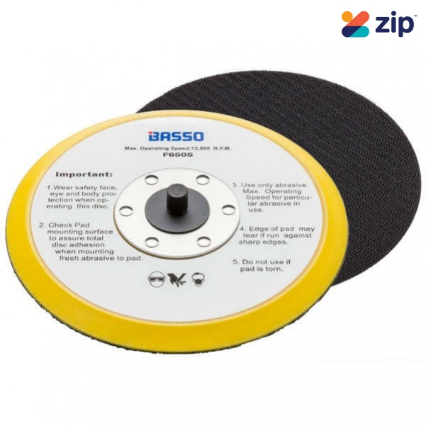 Basso F6505 - 6" (150mm) Velcro Pad