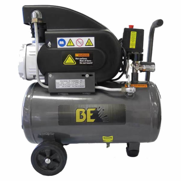 BE E2420 - 2.0HP 24Ltr Single Phase Air Compressor Single Phase BE E2420 - 2.0HP 24Ltr Single Phase Air Compressor Compressors