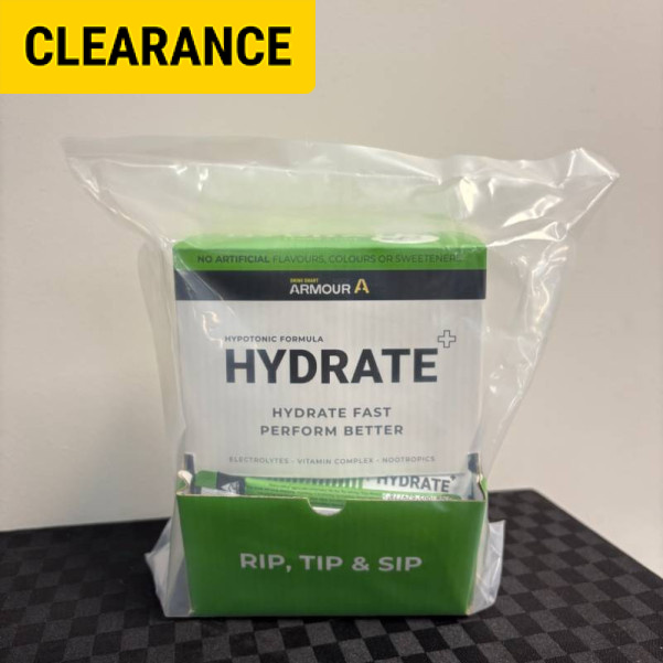 Body Armour BAHSD60-L - Hydrate+ Hypotonic Sachets PKT60 Lemon + Lime Body Armour BAHSD60-L - Hydrate+ Hypotonic Sachets PKT60 Lemon + Lime