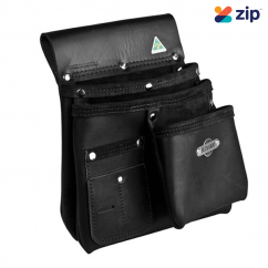 Buckaroo NBS1B - 3 Pocket Black Nail Bag Belts