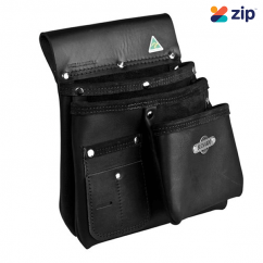 Buckaroo NBS1B - 3 Pocket Black Nail Bag