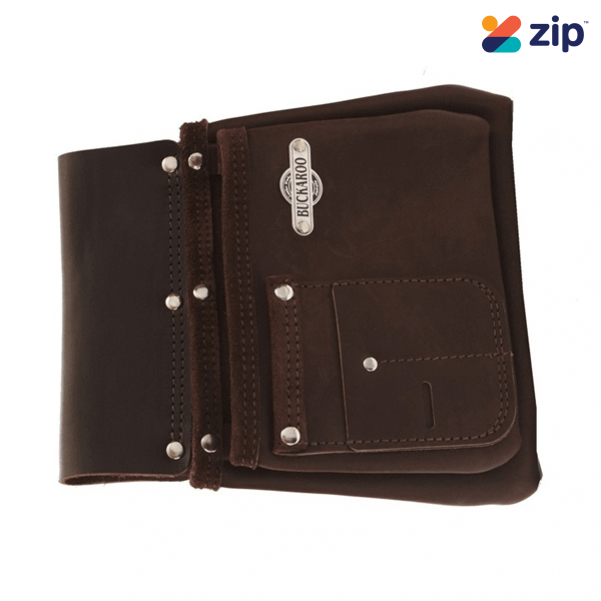 Buckaroo NBS2 - 2 Pocket Brown Nail Bag Belts