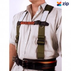 Buckaroo TMHG - Reflective Safety Support Suspenders - Green